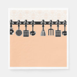 Restauranger med köksutrustning pappersservett