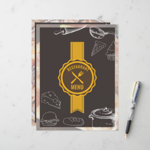 Restaurangmeny   Meny Flyer
