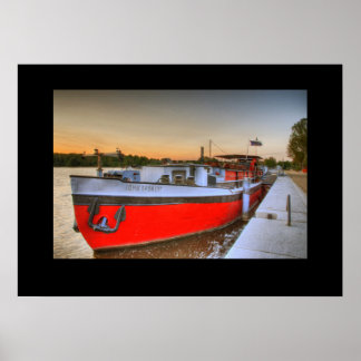 Restaurangskepp "John Barnett" Poster