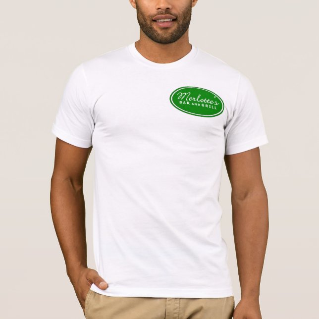 restaurangskjorta tee shirt (Framsida)