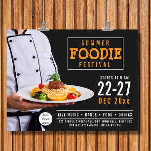 Restaurangverksamhet i Cateringen Food Festival Reklamblad