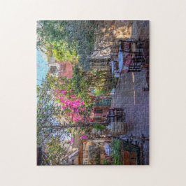 Restaurant bord i Chania, Kreta, Grekland Pussel