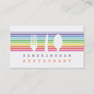 Restaurant Cafe Chef-Affärskortet på sjukhus Visitkort