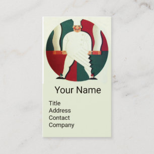 RESTAURANT CHEF COOKFOOD FOOD,CATERING MONOGRAM VISITKORT