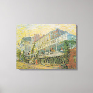 Restaurant de la Sirene vid Asnieres - van Gogh Canvastryck