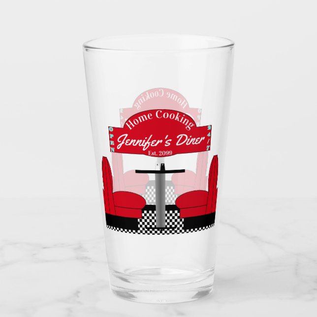 Restaurant för hemköksrestauranger Soda Pop Tea Be Glaskopp (Framsida)