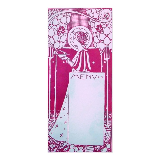 RESTAURANT MENY RACK-KORT (Framsidan)