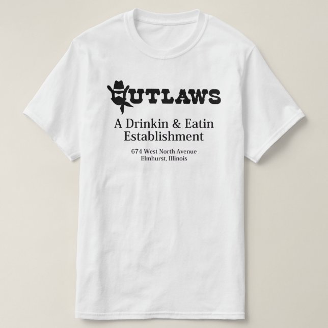 Restaurant & Pub, Elmhurst, IL T-shirt (Design framsida)