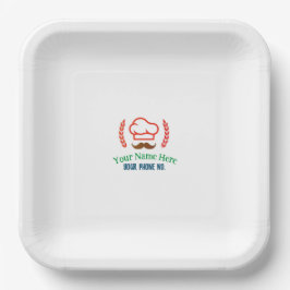 Restaurant T-Shirt med anpassad Logotyp