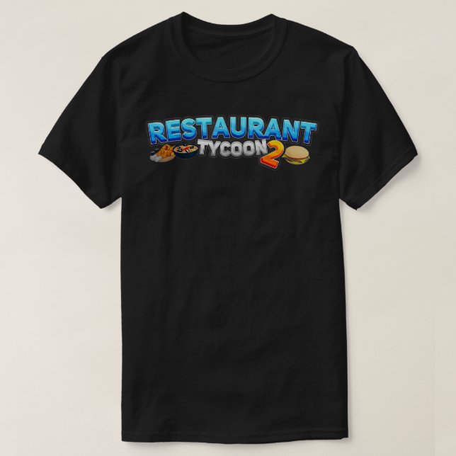 Restaurant Tycoon 2  T Shirt (Design framsida)