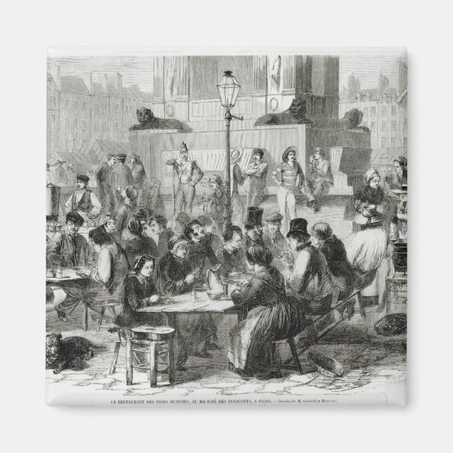 Restauranten på blötter magnet (Framsidan)