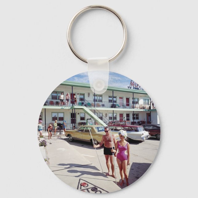 Resten av Cove Motel på 1960-talet Nyckelring (Framsida)