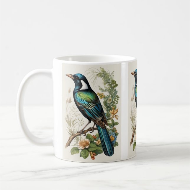 Resten av fågeln kaffemugg (Vänster)