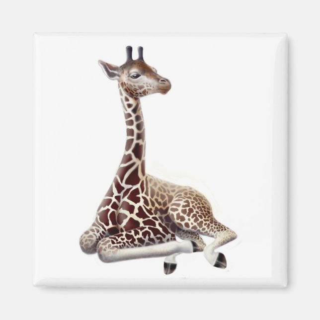 Resten av Giraffe Magnet (Framsidan)