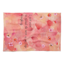 Resten av mitt livstidsdödande kökshanddukar 16 x