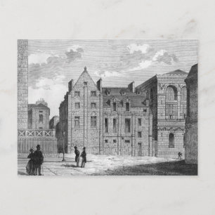 Resten av Montaigu College, 1850 Vykort
