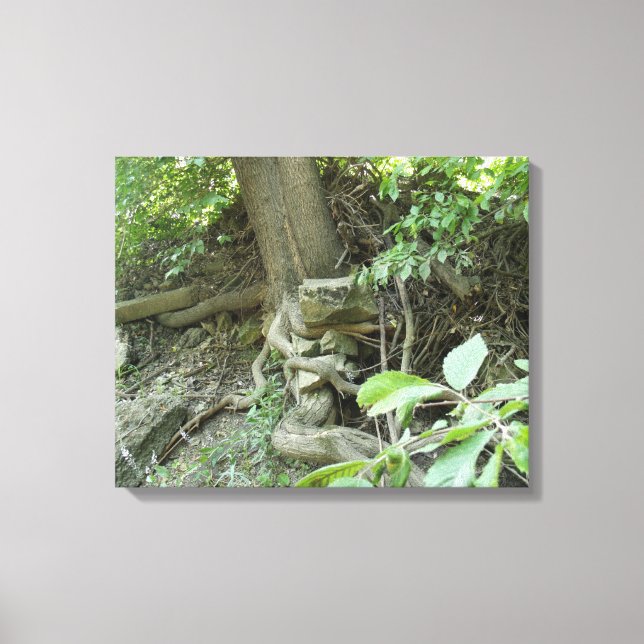 Resten av sten canvastryck (Framsida)