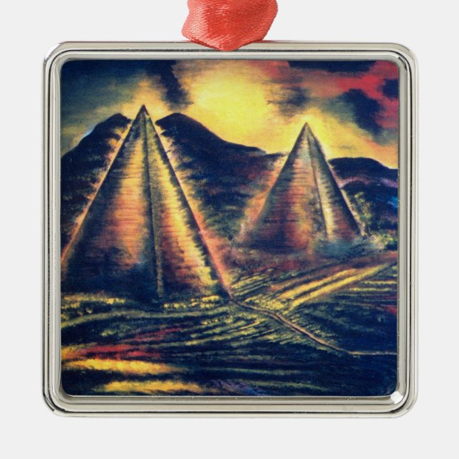 Resten Ställe, Pyramids Julgransprydnad Metall (Framsidan)