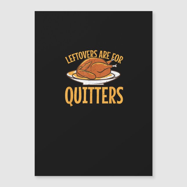 Rester är för sluta Tack till Thanksgiving-kalv do (Framsida)