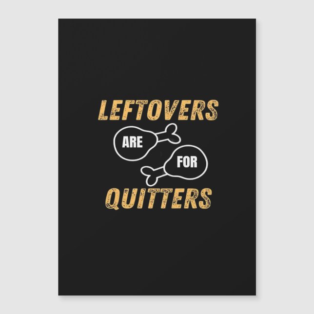 Rester Är För Uppgivare Retro Grafik (Framsida)