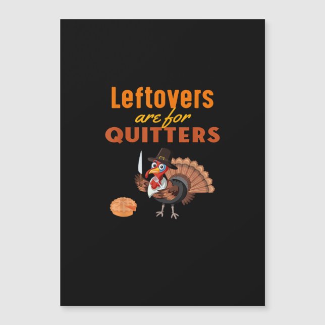 Rester Är För Uppgivare Roligt Thanksgiving (Framsida)