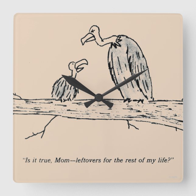 Rester Fyrkantig Klocka (Framsida)