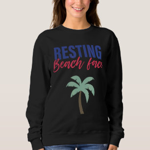 Resterande Beach Ansikte T Shirt