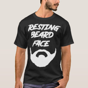 Resterande Beard Ansikte 1 T Shirt