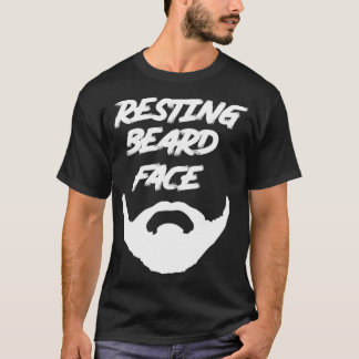 Resterande Beard Ansikte 1 T Shirt