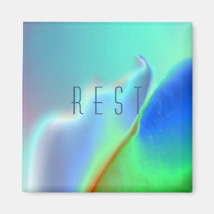 "Resterande" färgfyllt skrivarmagnet Magnet