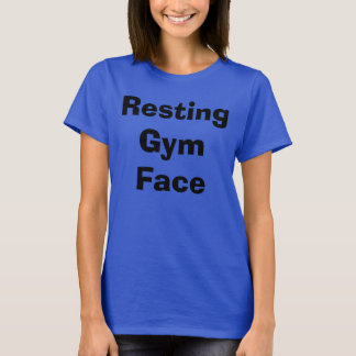 Resterande Gym Ansikte T-shirt