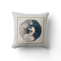 Resterande katter, yin och Yang