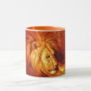 Resterande Lejon (av Abbott Handerson Thayer) Mugg