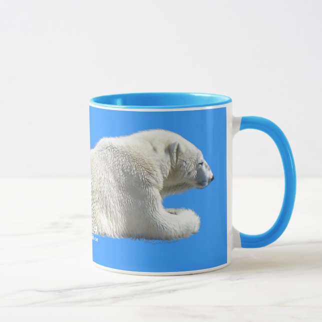 RESTERANDE POLAR BÄRKkaffe Mugg (Höger)