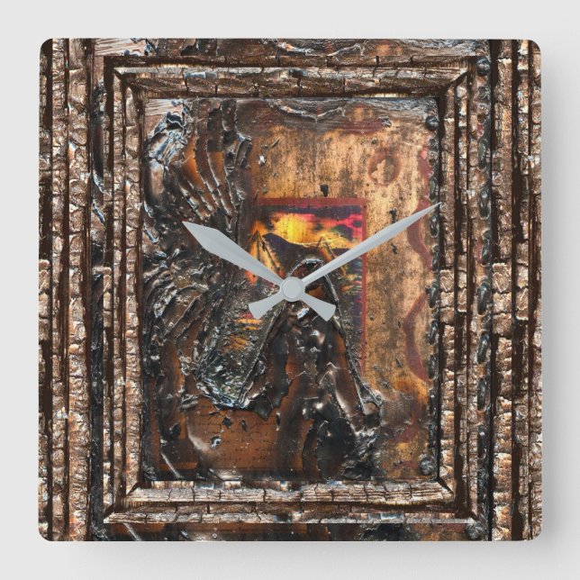 Resterande Ställe Fyrkantig Klocka (Framsida)