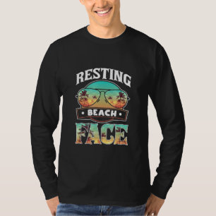 Resterande strutssolglasögon Ansikte Handflatan Tr T Shirt