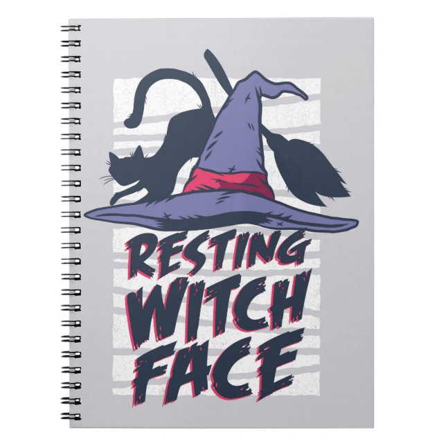 Resterande Witch Ansikte Anteckningsbok (Framsidan)