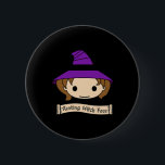 Resterande Witch Ansikte Halloween Costume Knapp<br><div class="desc">Resterande Witch Ansikte Halloween Costume</div>