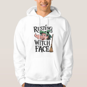 Resterande Witch Ansikte Hoodie