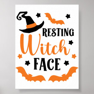 Resterande Witch Ansikte Poster
