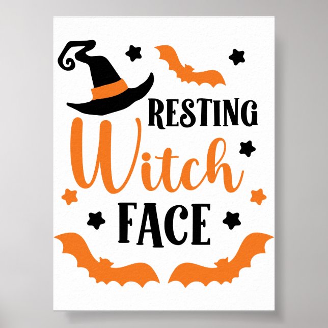 Resterande Witch Ansikte Poster (Framsidan)