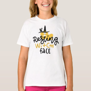 Resterande Witch Ansikte T Shirt