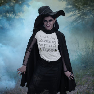 Resterande Witch Ansikte T Shirt