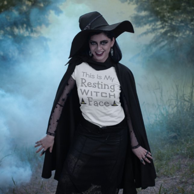 Resterande Witch Ansikte T Shirt (Skapare uppladdad)