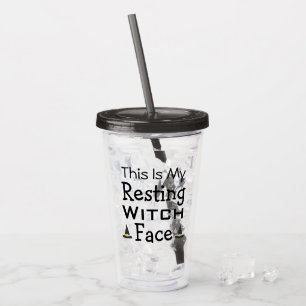 Resterande Witch Ansikte Take Away Mugg