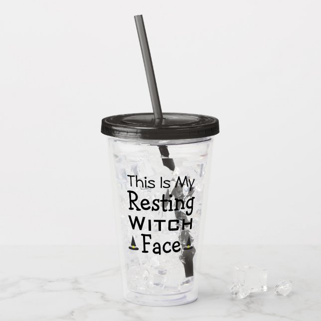 Resterande Witch Ansikte Take Away Mugg (Framsida Ice)