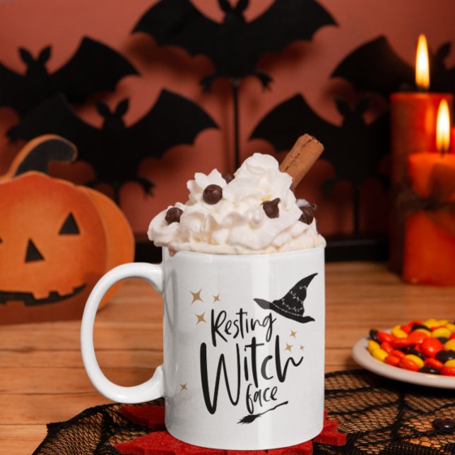 Resterande Witch Ansikte Två-Tonad Mugg (Skapare uppladdad)