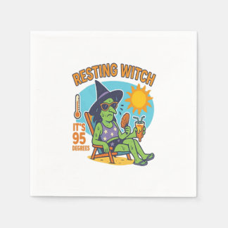 Resterande Witch - Summerween Premium Pappersservett