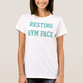 "Resting Gym Face" Tank Top T-shirt