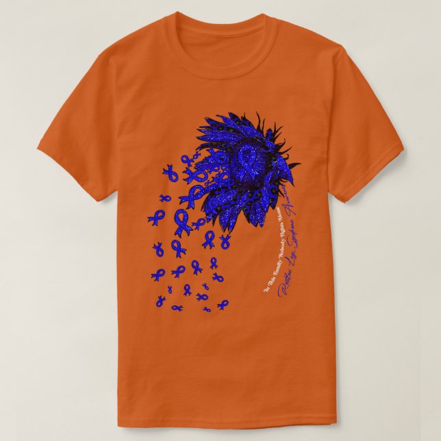 Restless Ben Syndrome Awareness Solros Ingen T Shirt (Design framsida)